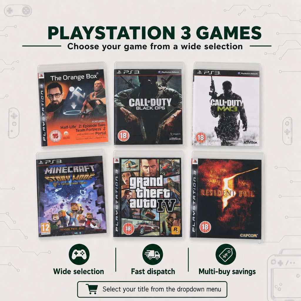 Sony PlayStation 3 Games