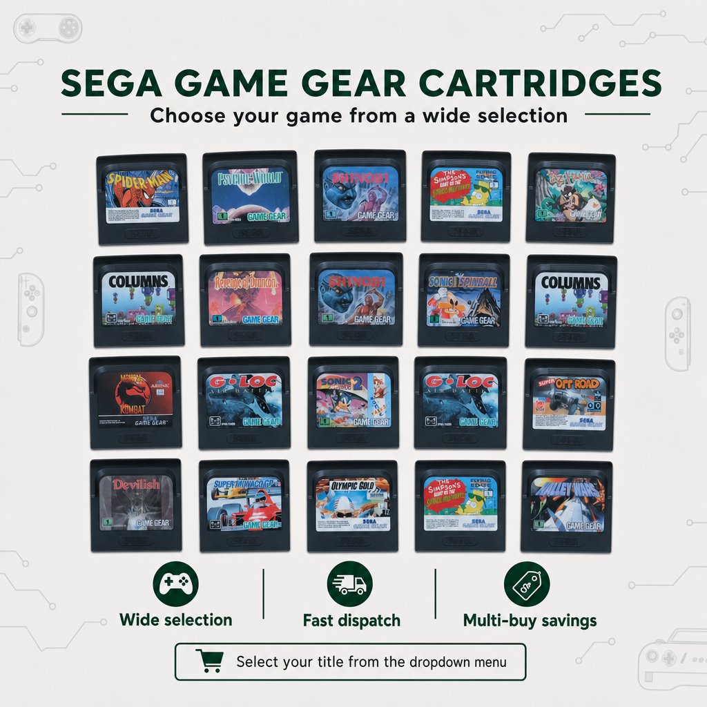 Sega Game Gear Games